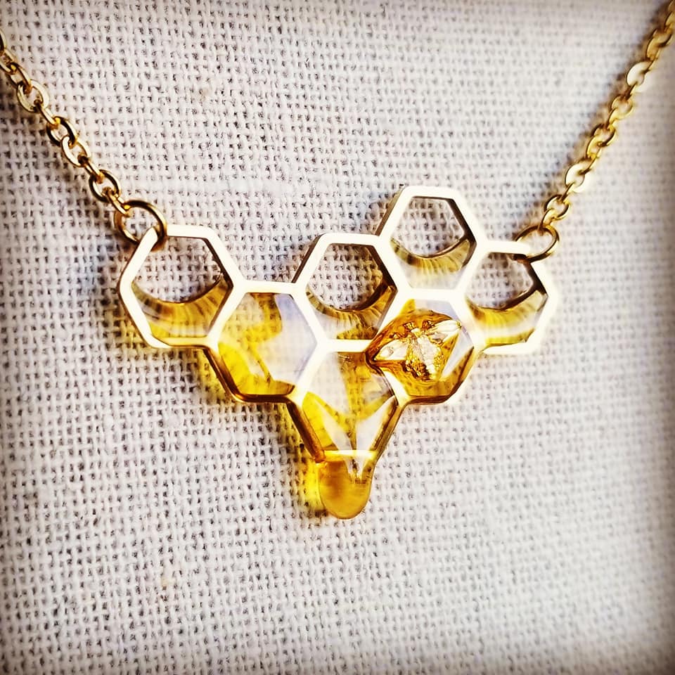 Honey-Inspired Handmade Jewelry by Charming Little Fox