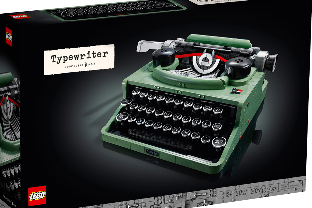 lego typewriter set