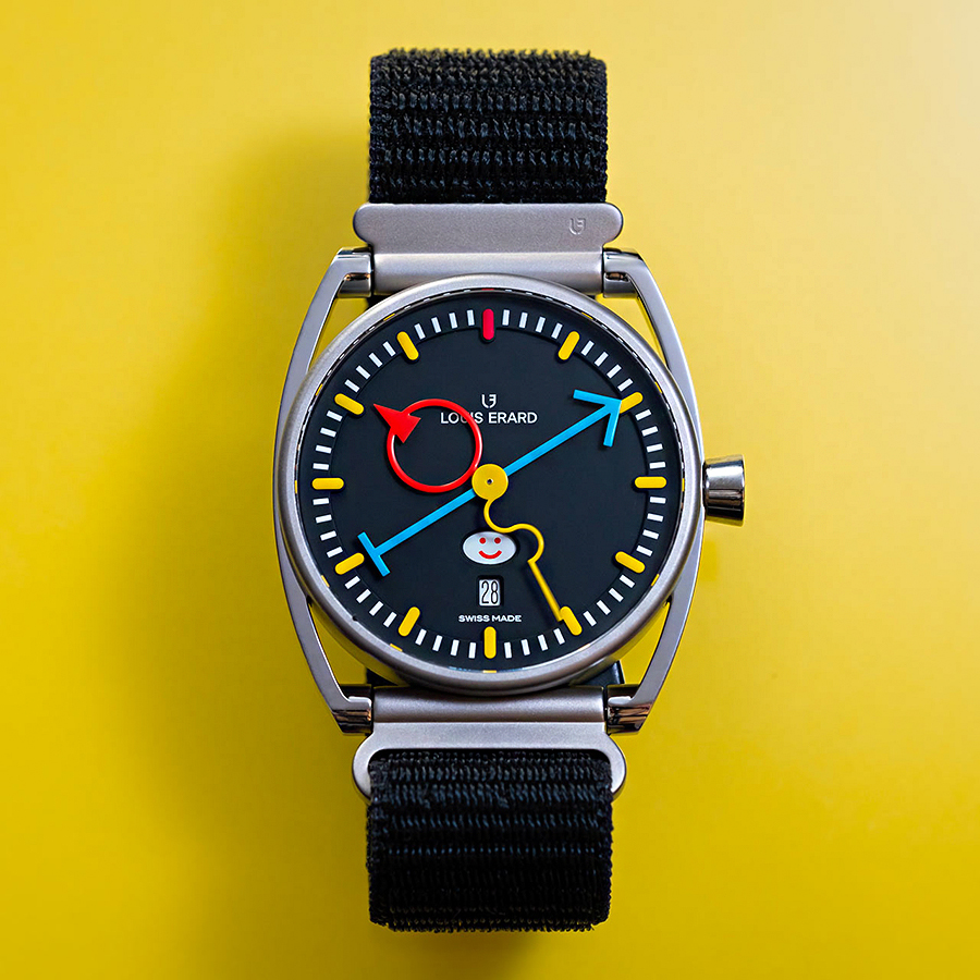 Le Triptyque Louis Erard x Alain Silberstein Colourful Watches