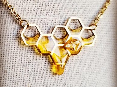 Honey-Inspired Handmade Jewelry by Charming Little Fox