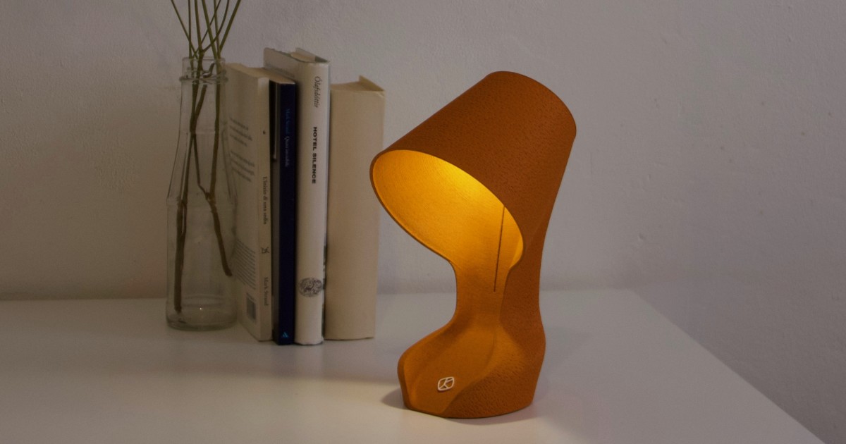 3d printed desk lamp