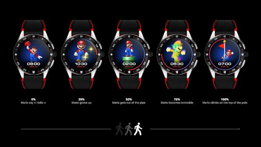 Mario-themed watch