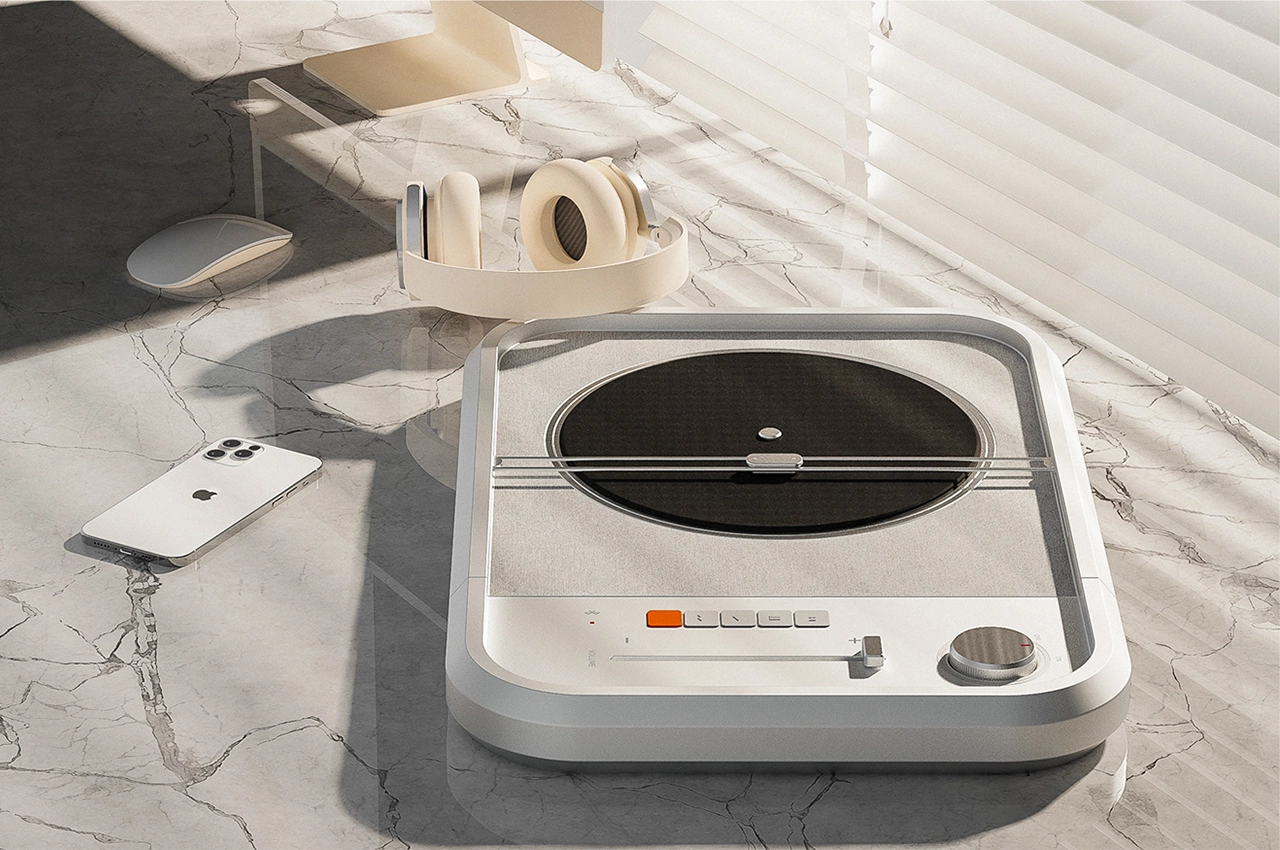 retro turntable