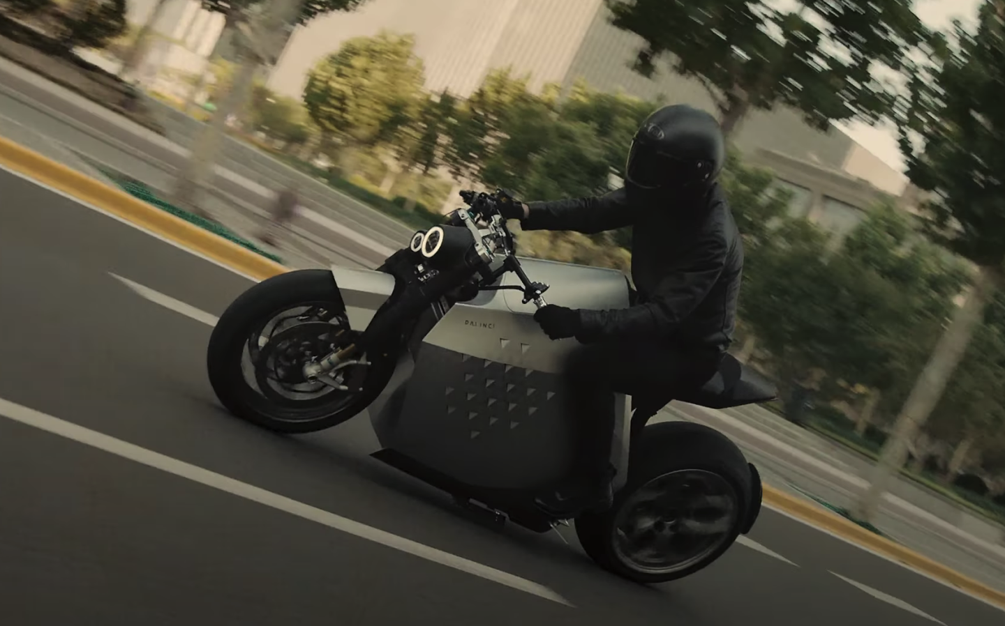 self balancing electric motorcycle