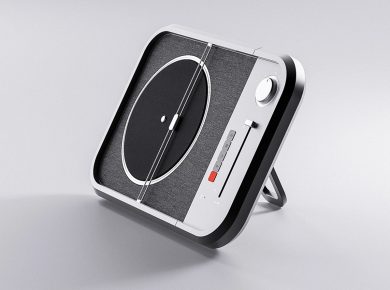 Modernized Minimalist Aesthetic Turntable RMV