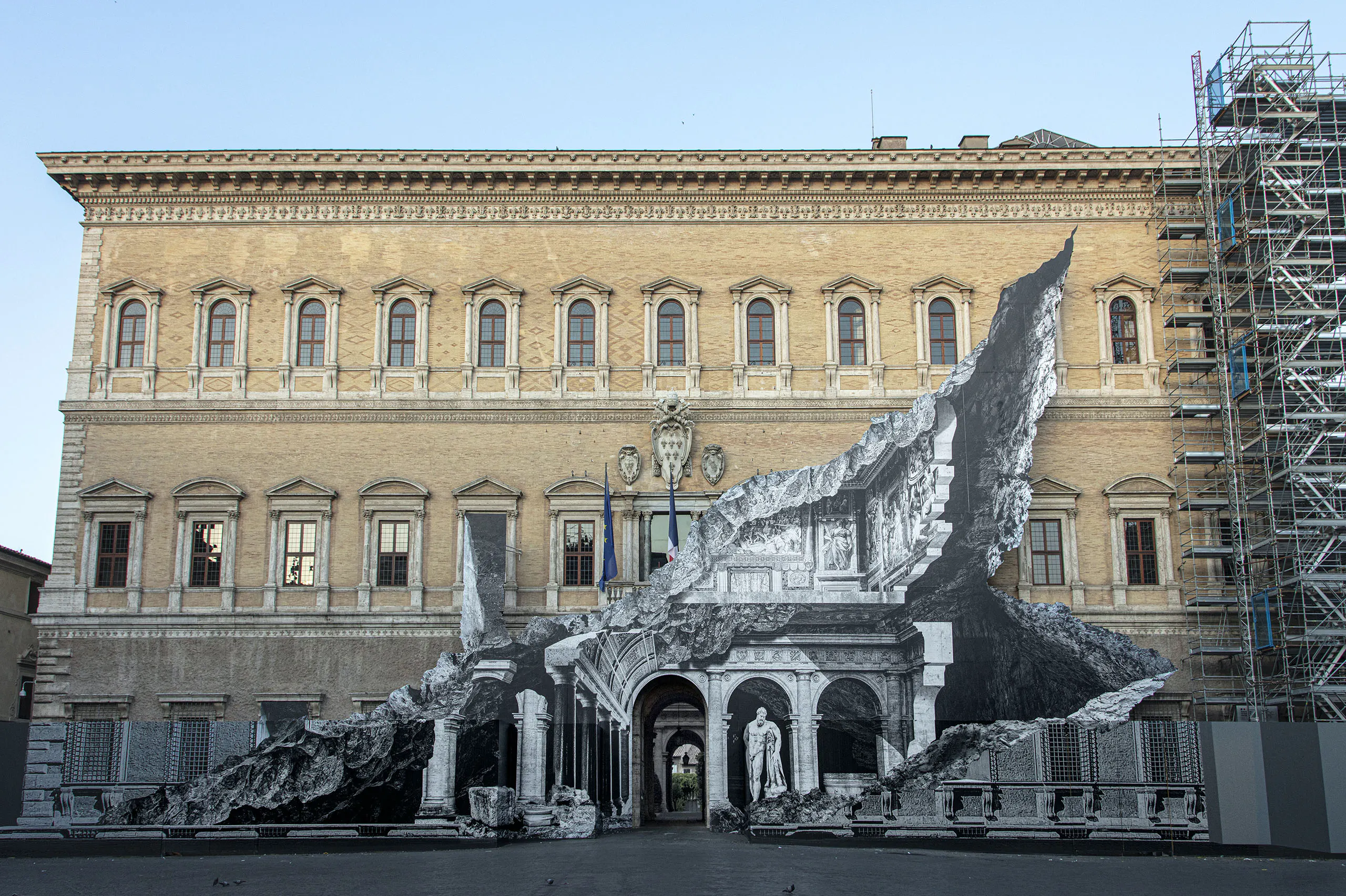 monumental 3d mural