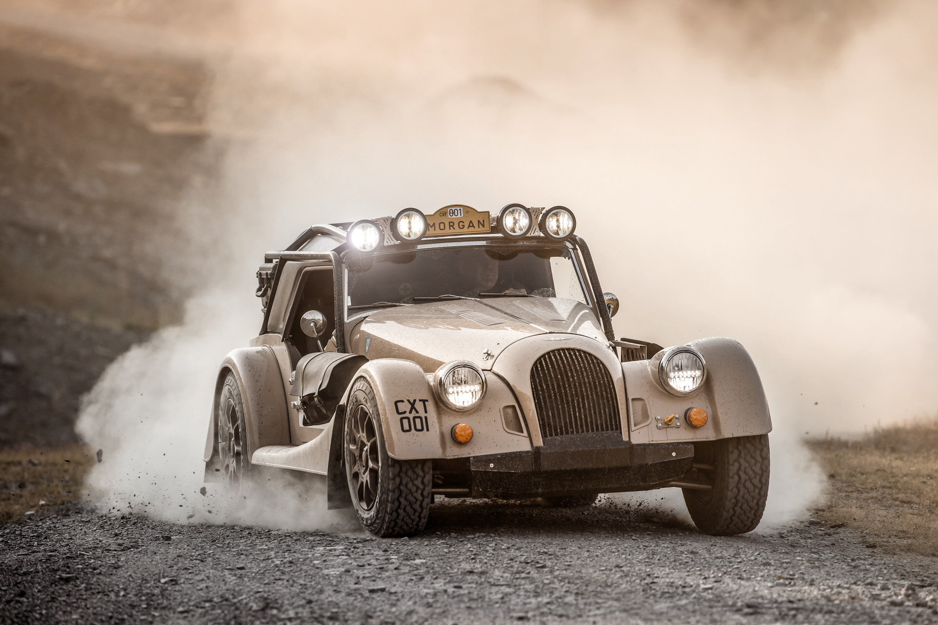 morgan rally car