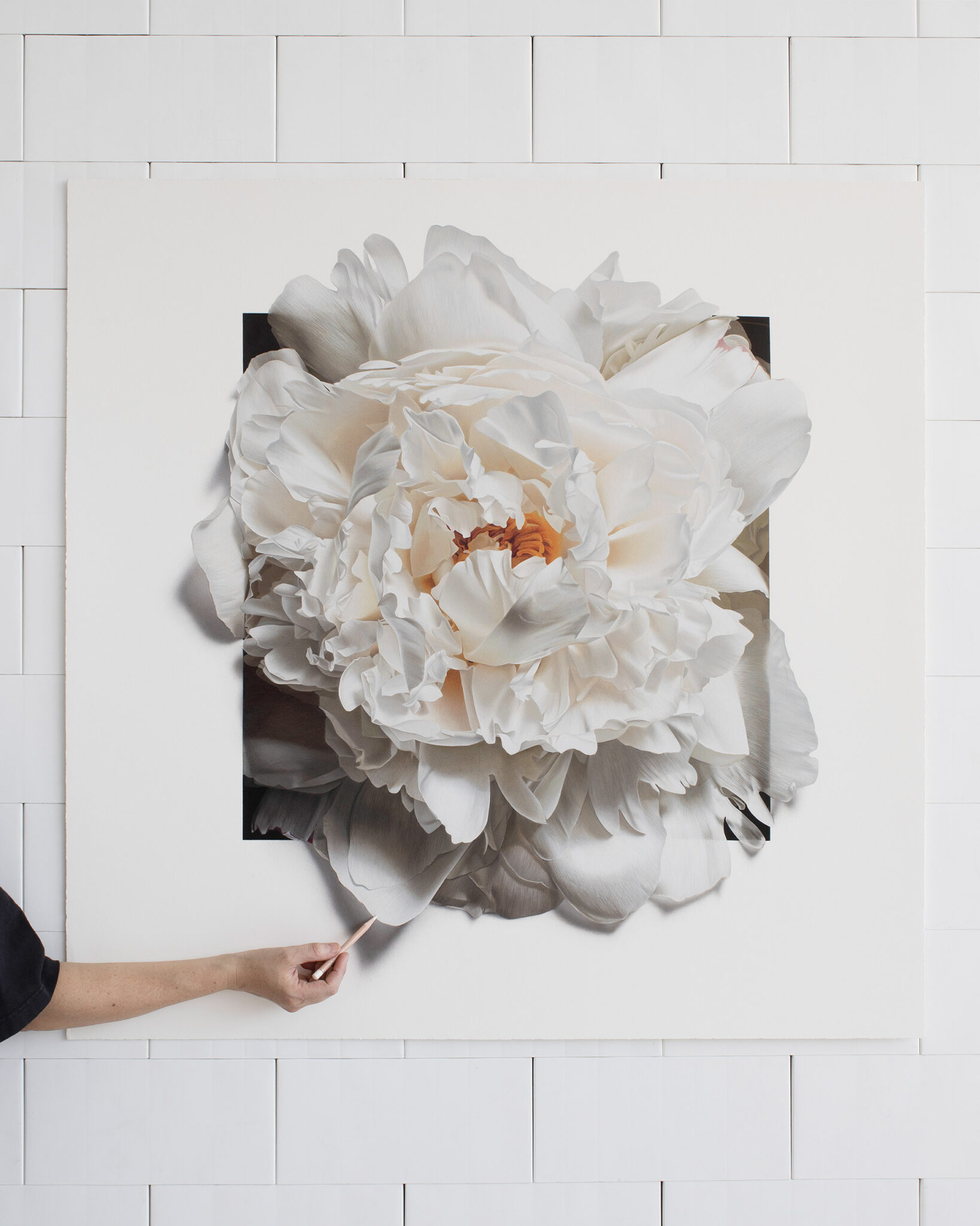 hyperrealistic flowers