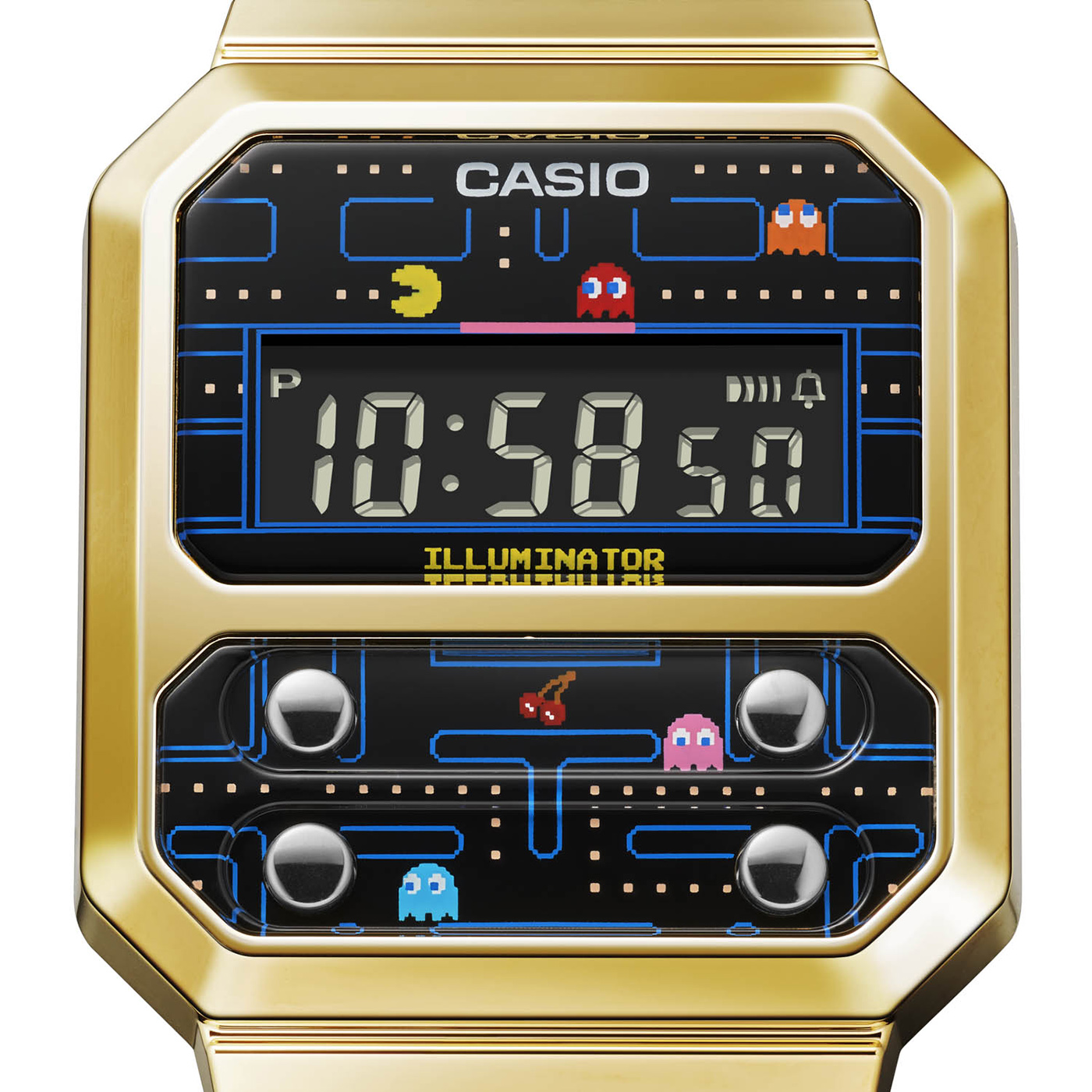 casio pac man watch