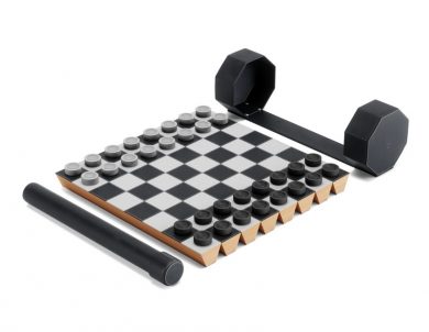 Umbra Rolz Mobile Chess/Checkers Set