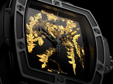 Hublot Spirit of Big Bang Cristal d'Or with Lab-Grown Gold Crystal
