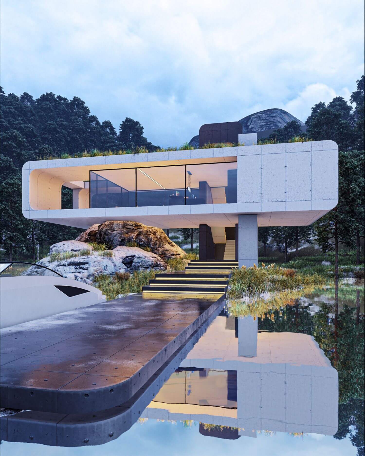 modern house