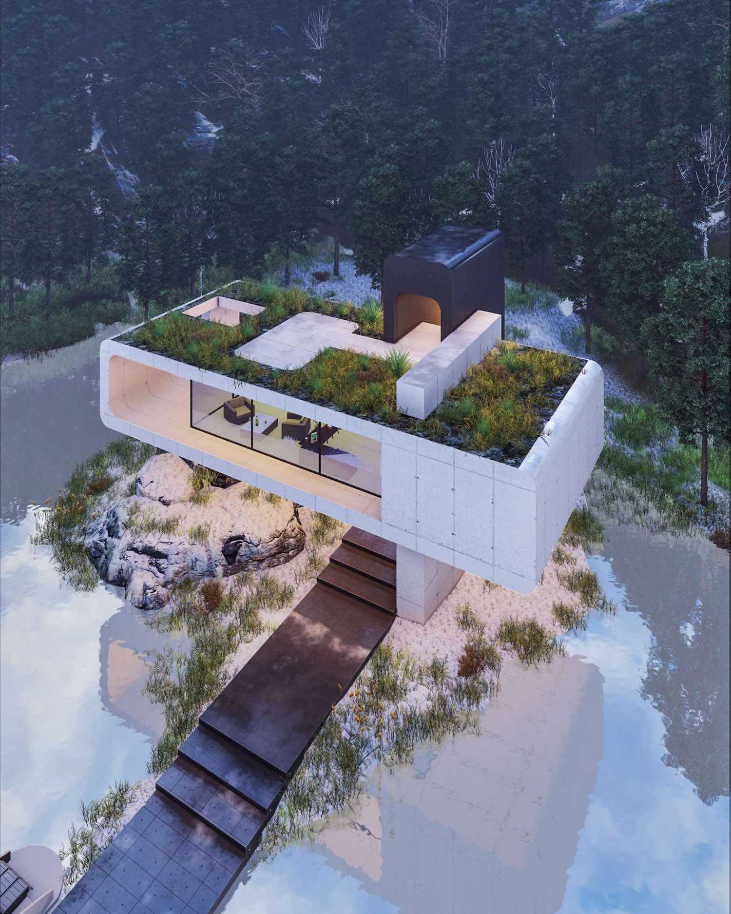 modern eco-house