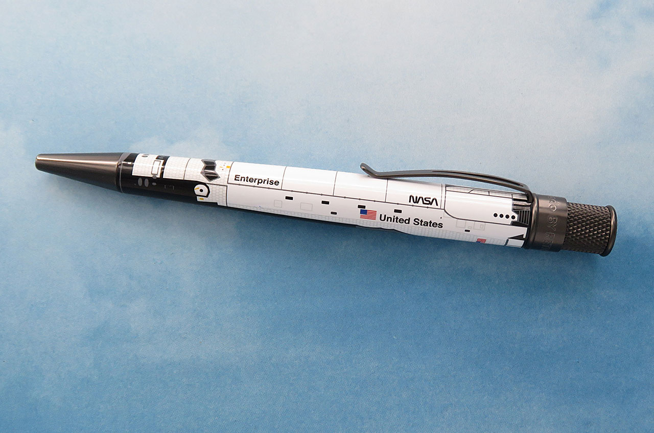 space-themed writing instrument