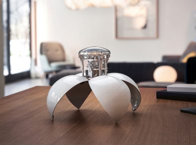 Futuristic and Transformable Table Clock 'Orb' by MB&F and L’Epée 1839