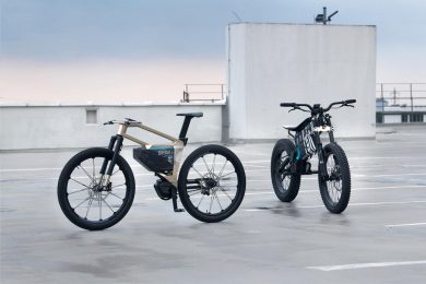 BMW and BMW Motorrad's Vision AMBY Futuristic Electric Pedal Bikes