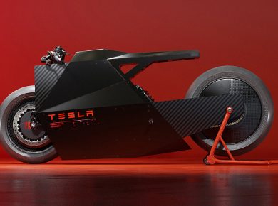 MHC Sokudo Tesla Motorcycle Concept