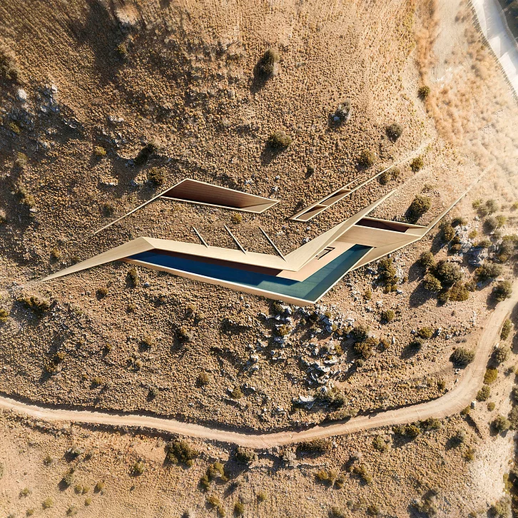 Casa Katana - a Crooked Line Engraved in the Cretan Landscape