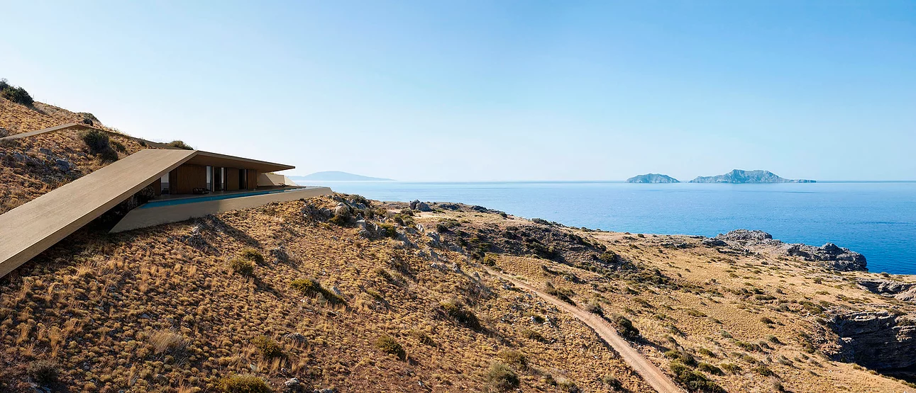 Casa Katana - a Crooked Line Engraved in the Cretan Landscape