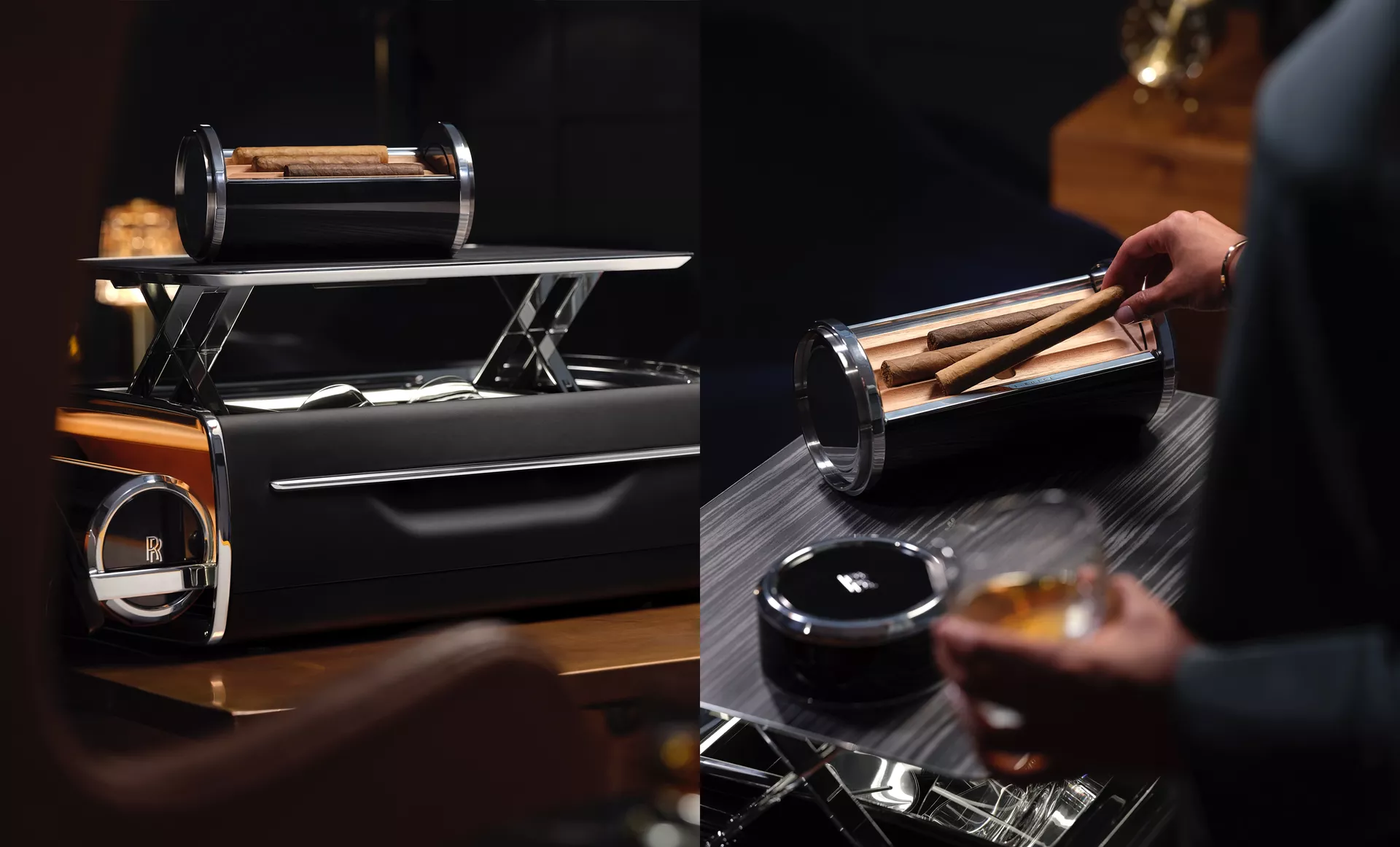 rolls-royce cigar humidor