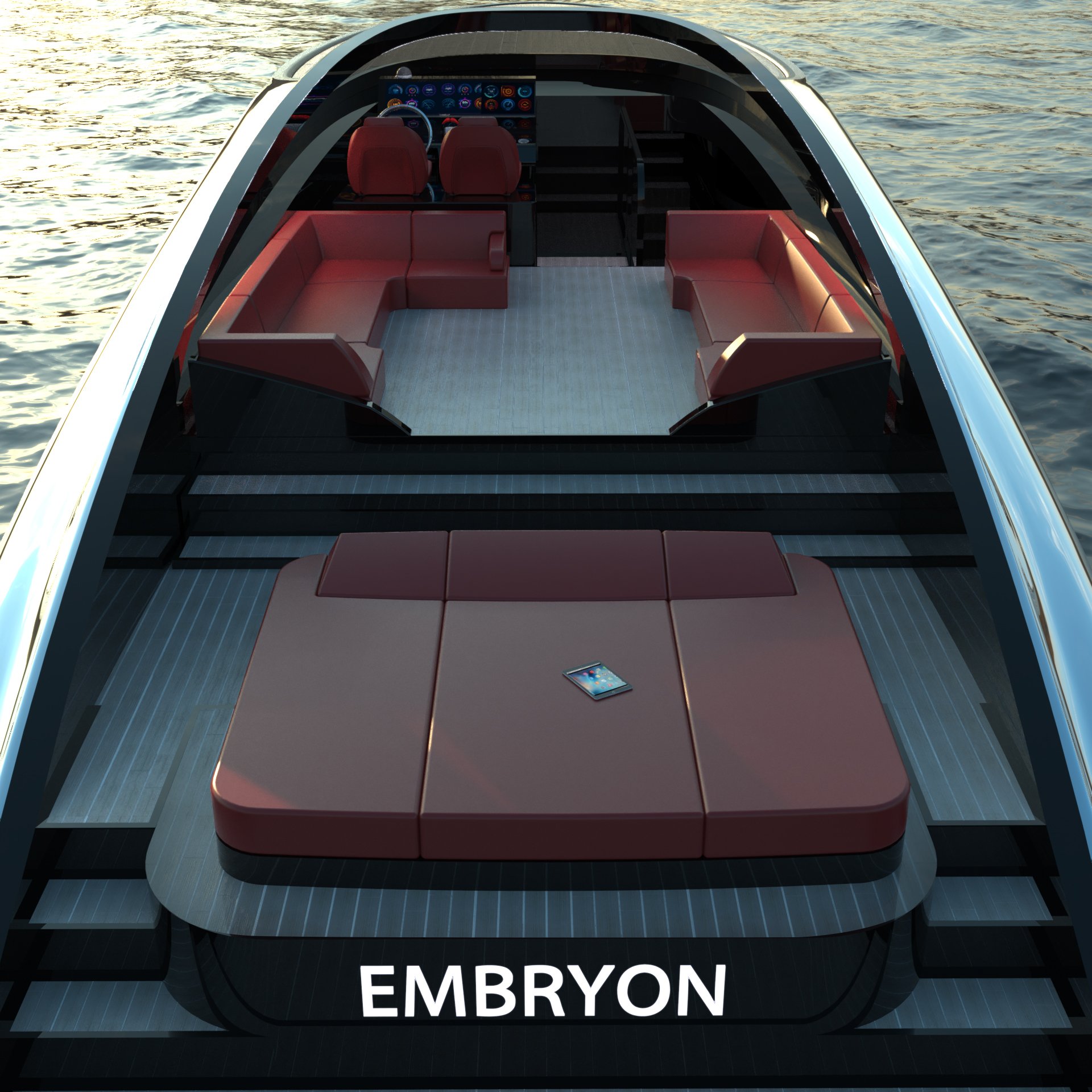 luxury yacht concept