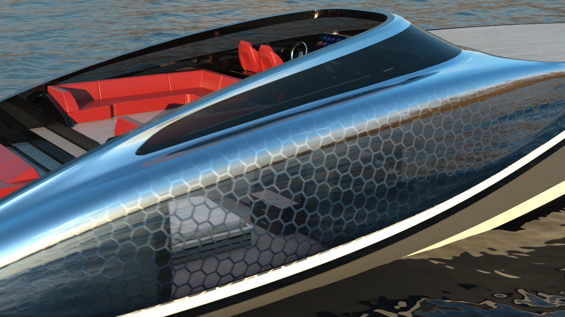 luxury yacht Lazzarini