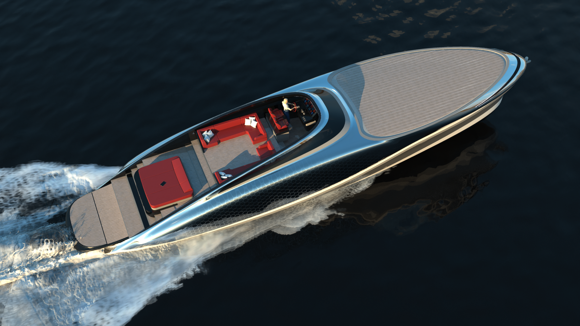 luxury yacht concept