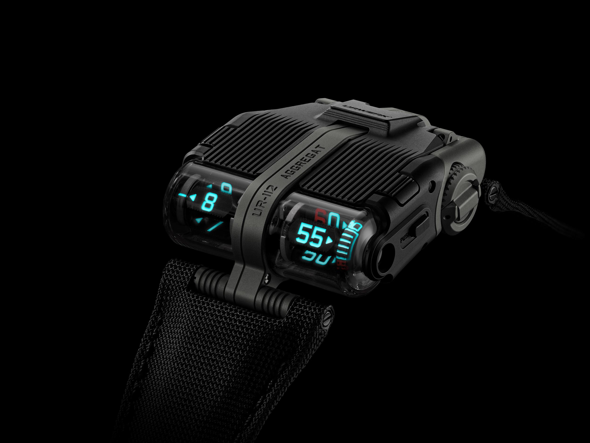 Newest Black Titanium Watch from Urwerk - UR-112 Aggregat