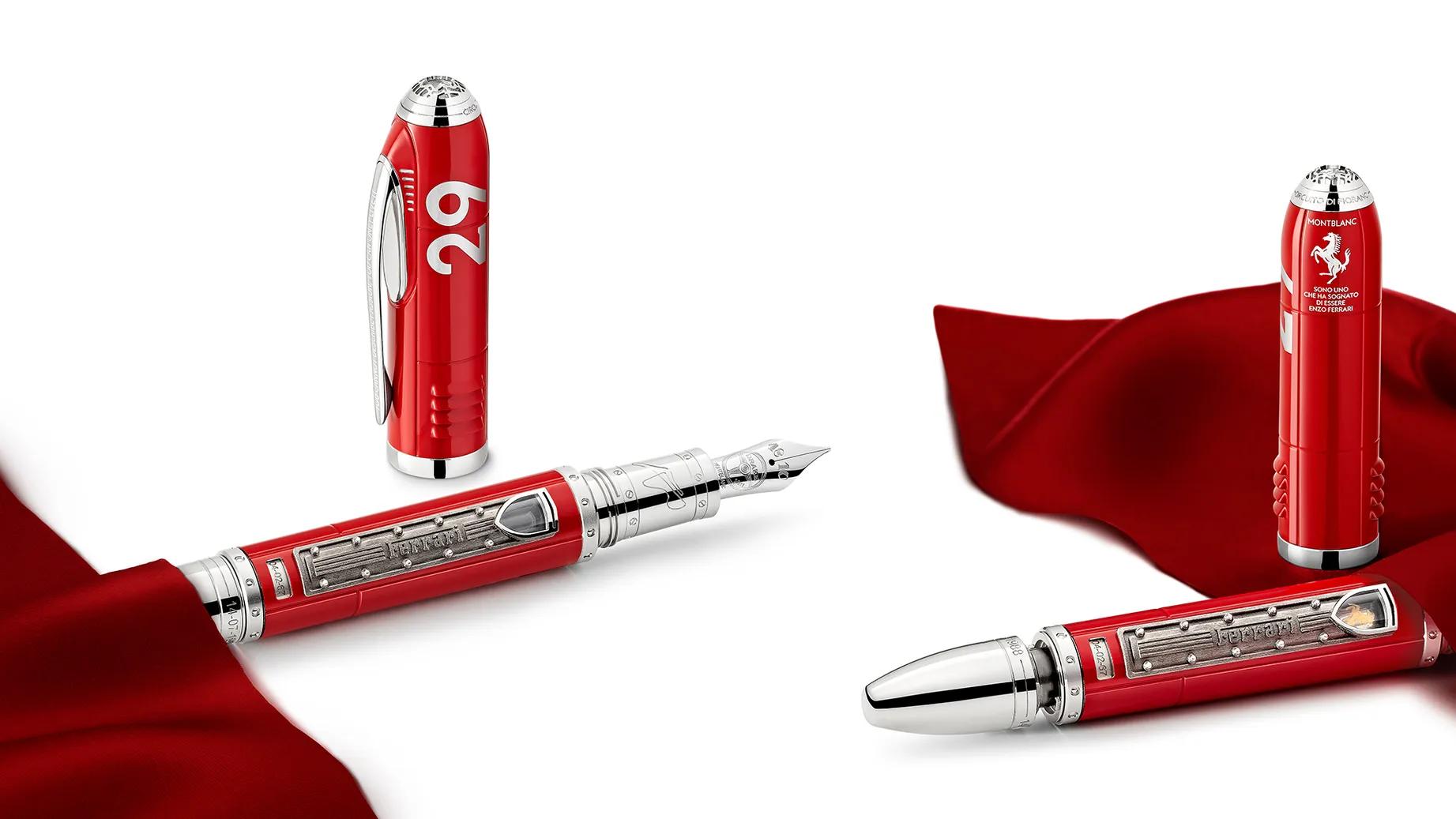 Montblanc Great Characters Edition Enzo Ferrari Luxury Pens