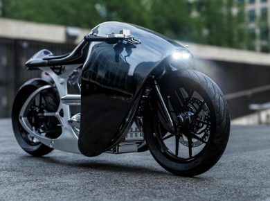 Bandit9's Latest Futuristic Motorbike 'The Supermarine'