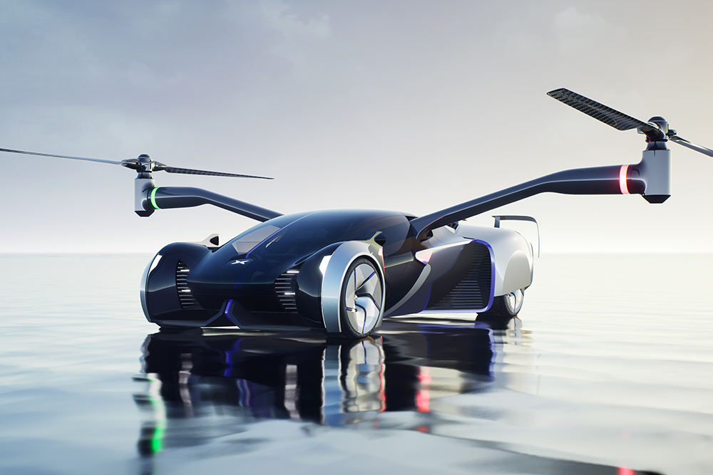 XPeng 1024 Flying Car Concept 