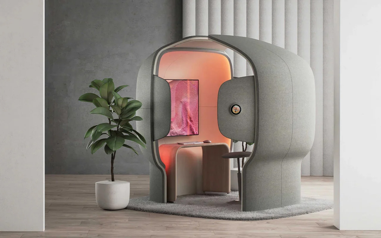 Flowspace Pod Concept – Personal Workspace from Microsoft