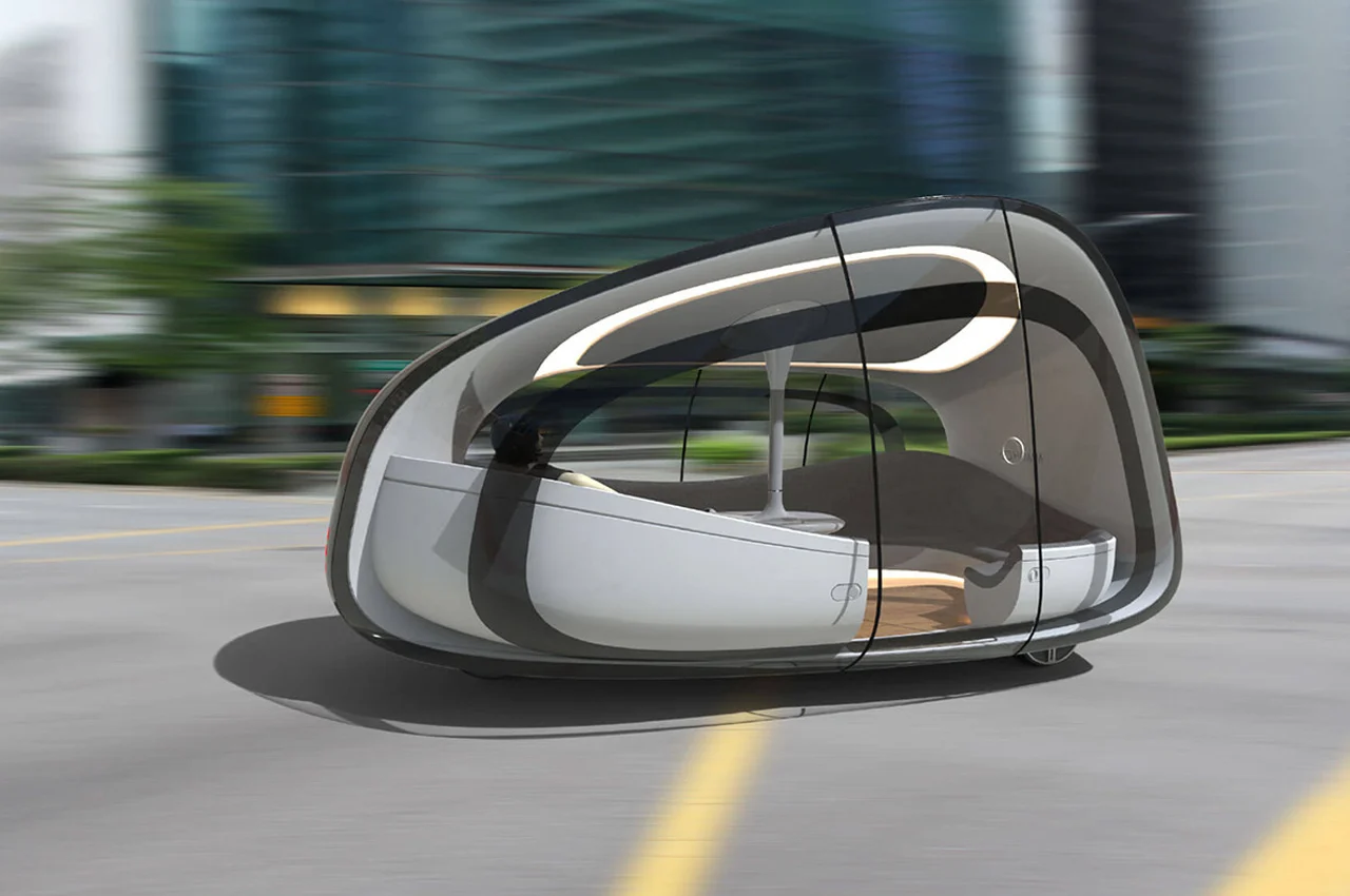 HOMM Autonomous Experience Pod concept