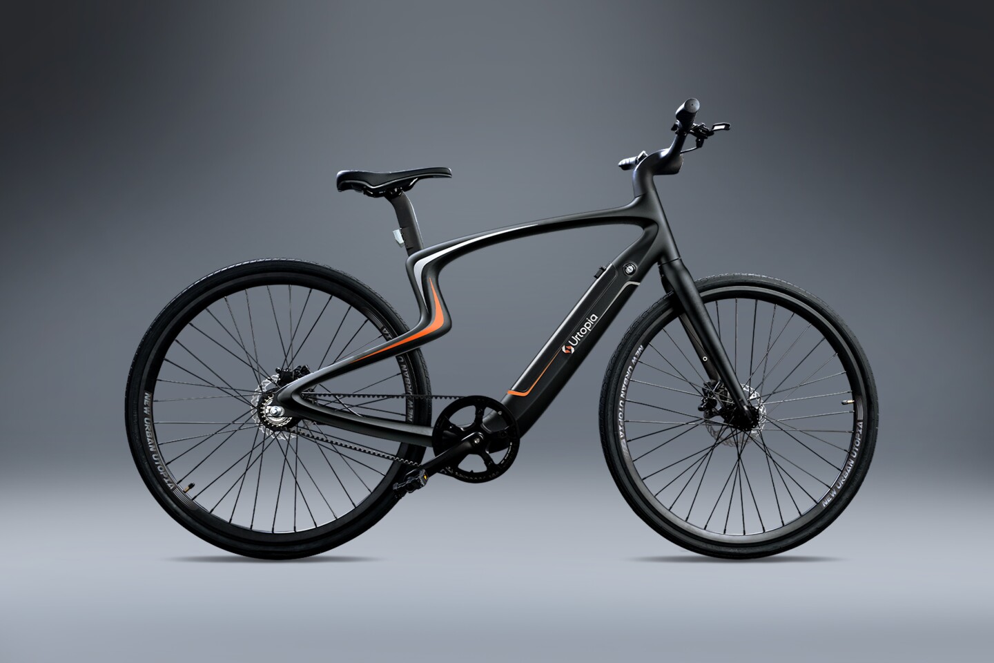 Full-carbon Urban E-Bike ‘Urtopia’ with Radar, Voice Control and GPS