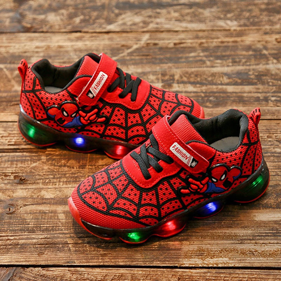 Spiderman Light-up Sneakers for Toddler