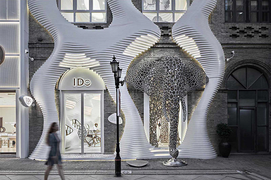 One-of-a-Kind Retail Store Design in Wuhan, China