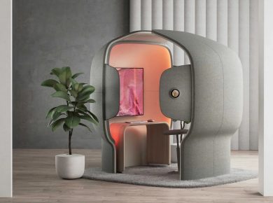 Flowspace Pod Concept - Personal Workspace from Microsoft