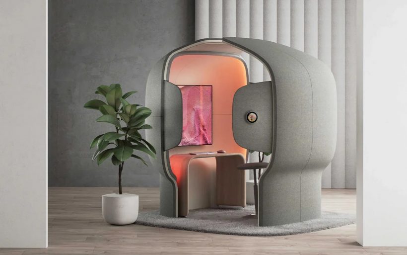 Flowspace Pod Concept - Personal Workspace from Microsoft