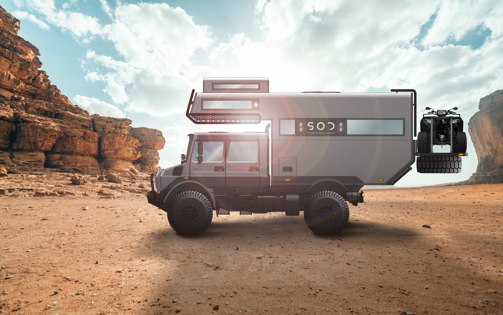 Luxury SOD Rise 4×4 Off-Road RV