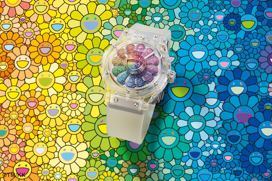 Takashi Murakami Sapphire Rainbow Watch