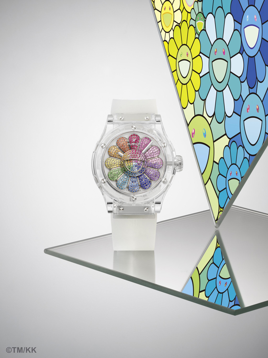 Takashi Murakami Sapphire Rainbow Watch