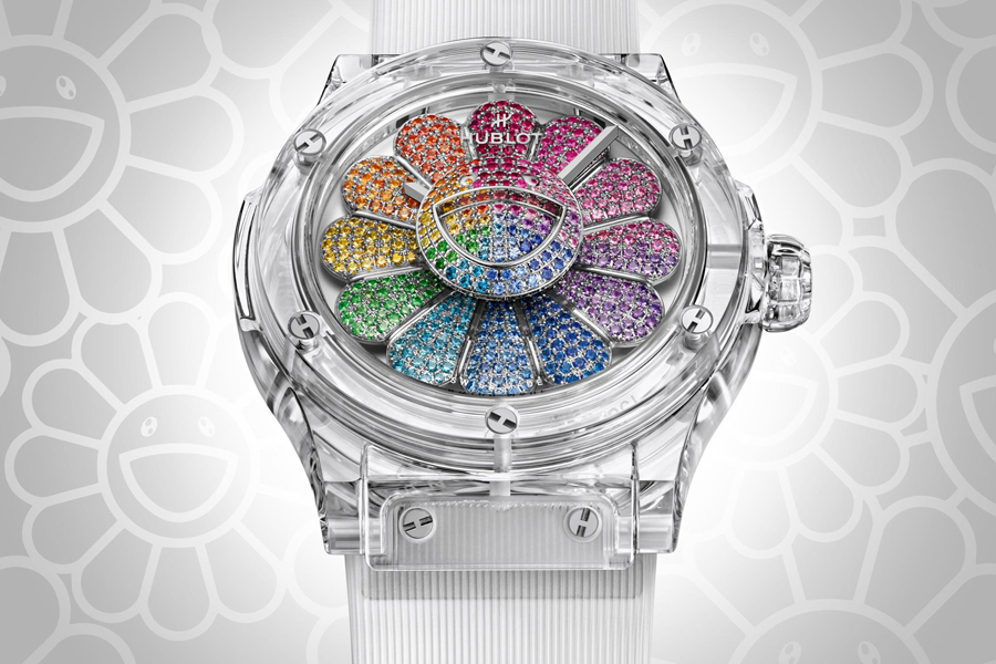 Limited Edition Classic Fusion Takashi Murakami Sapphire Rainbow Watch