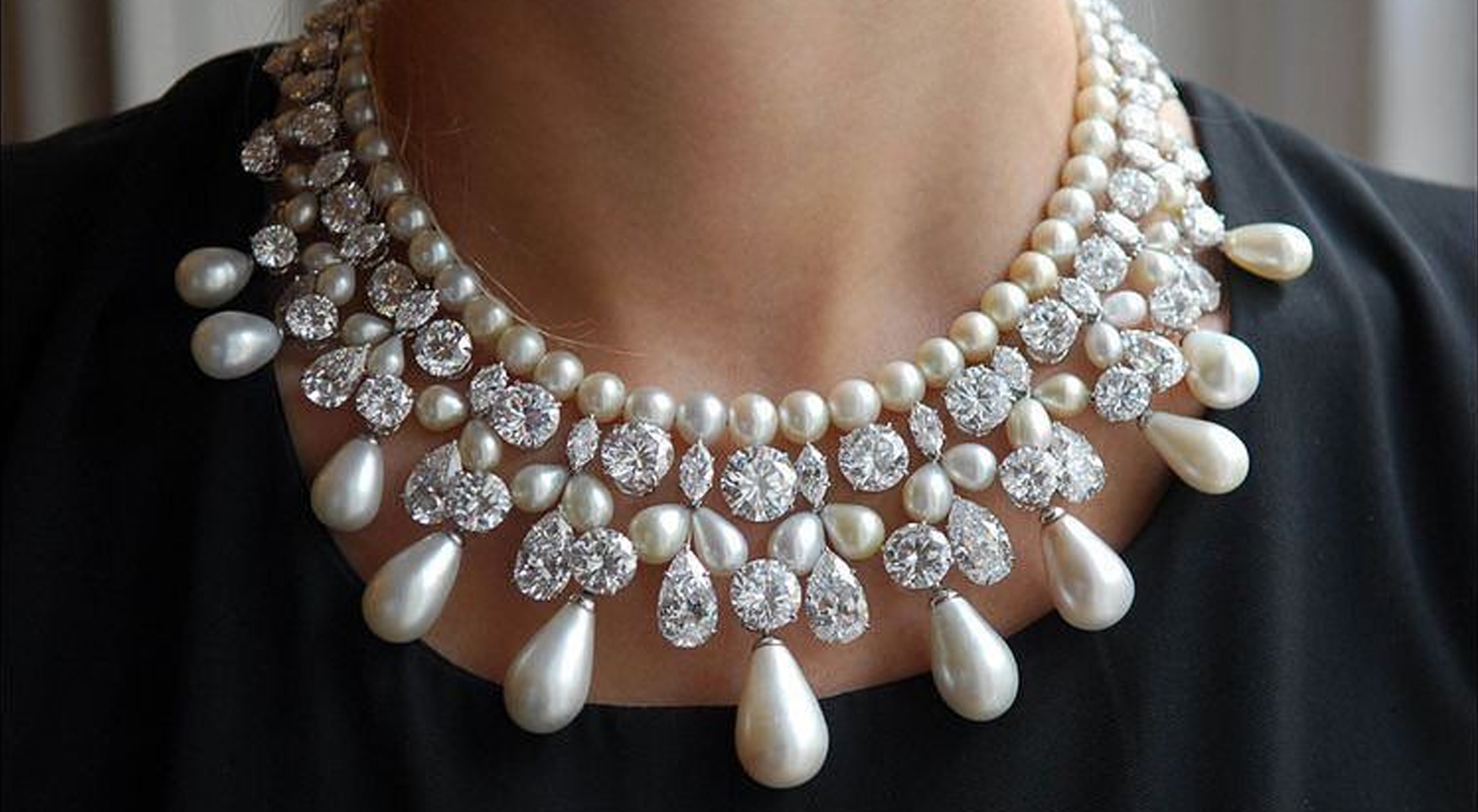 Harry Winston's Gulf Pearl Parure