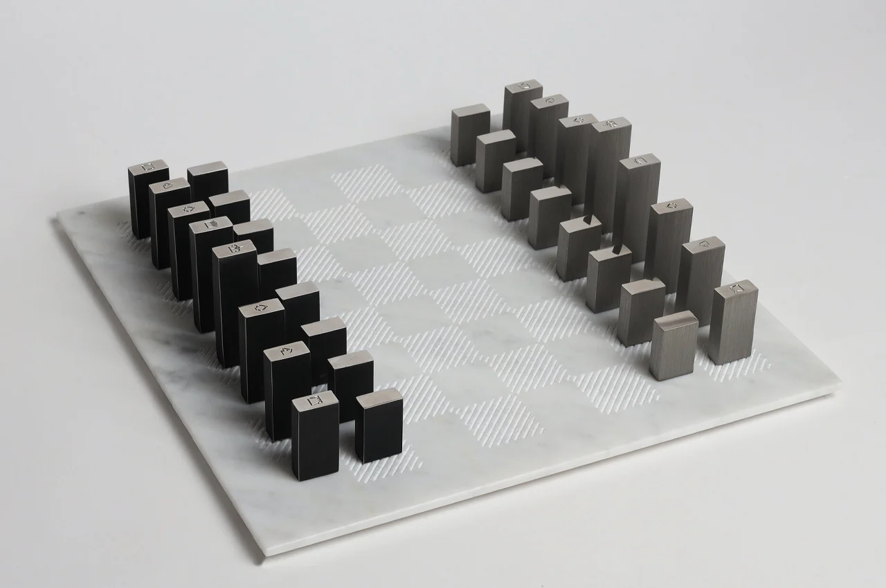 modern chess set