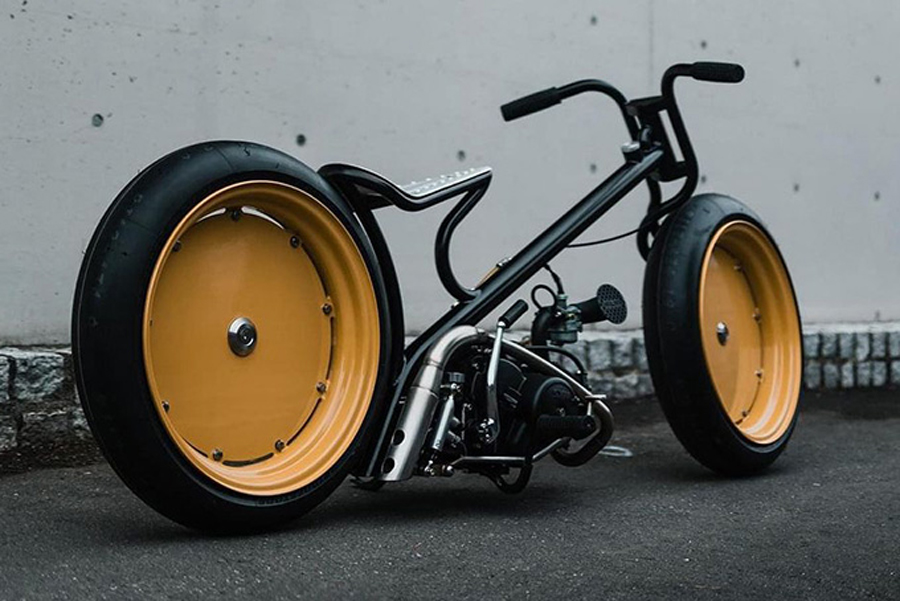 SYM Symba 100 by AFS Custom Bikes