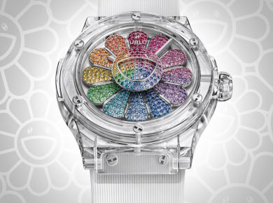 Limited Edition Classic Fusion Takashi Murakami Sapphire Rainbow Watch