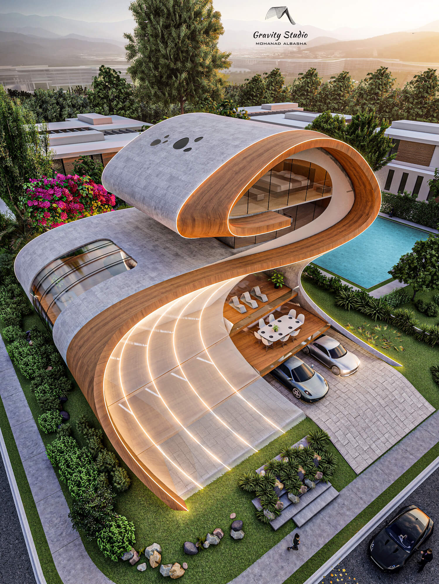 Selina Villa in Dubai by Gravity Studio