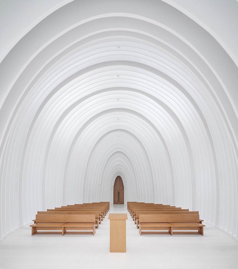 modern church interior design