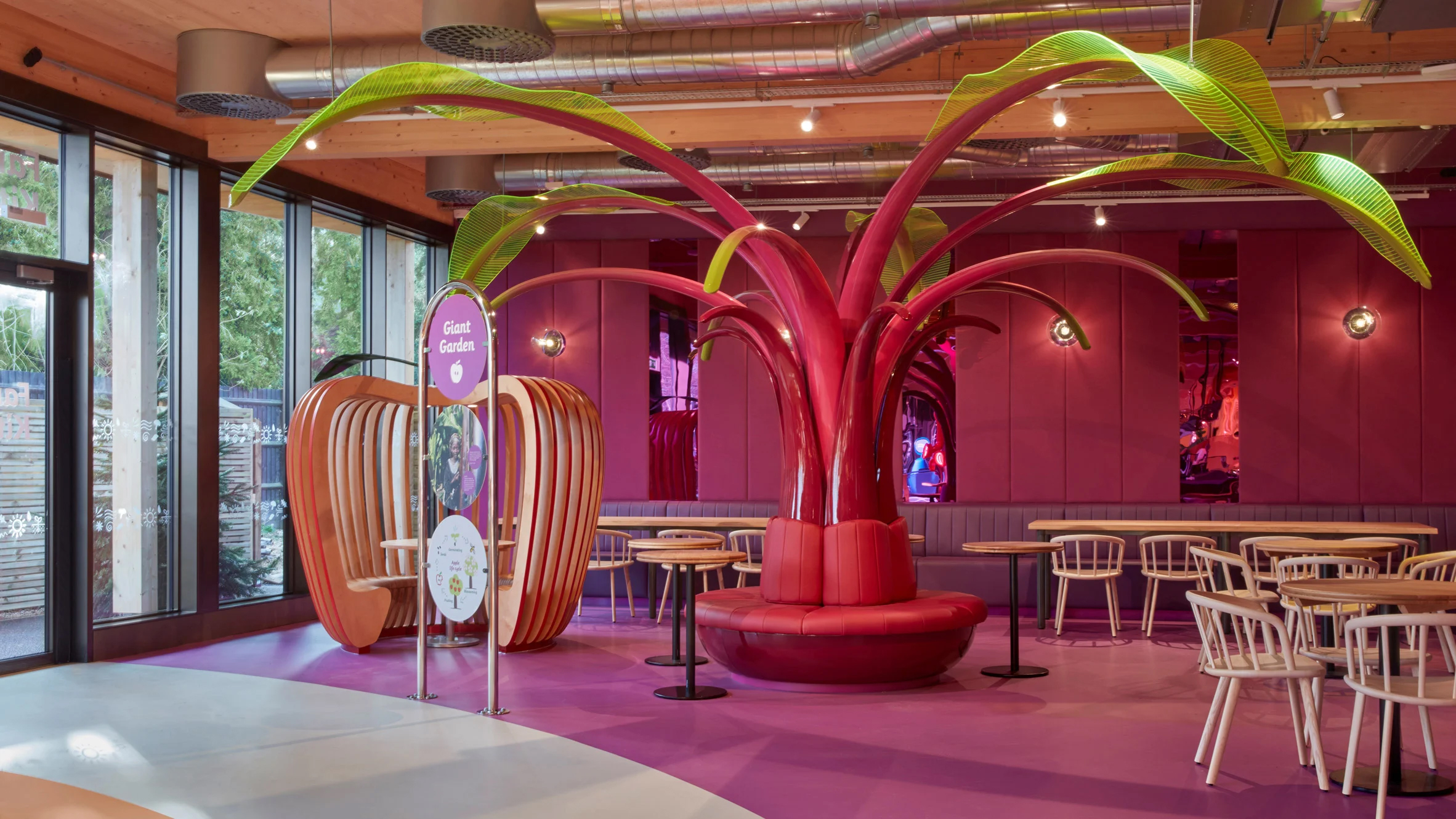 Mizzi Studio Draws on Charlie and the Chocolate Factory for Kew Gardens Restaurant