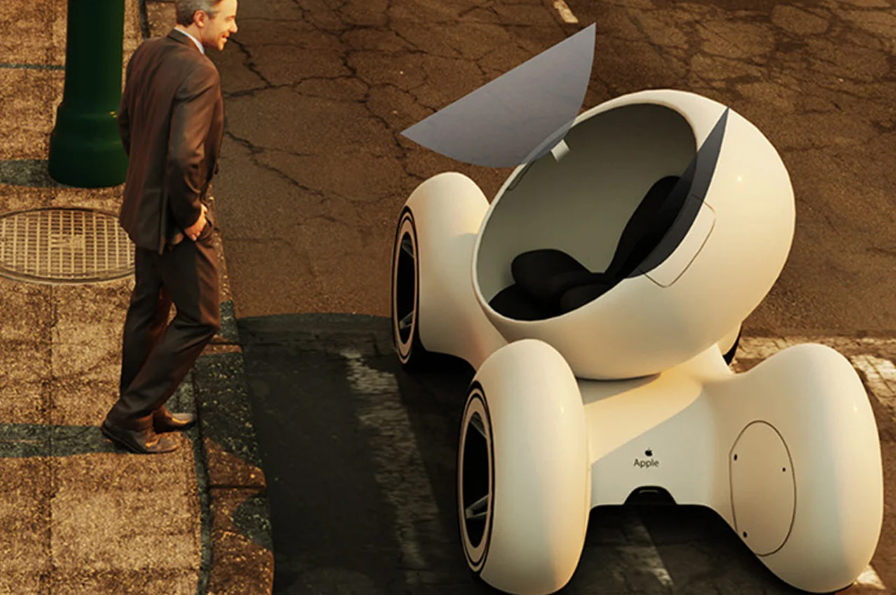 360-degree rotation concept car